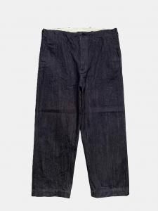 [TOUJOURS] Back String Waist Overalls - 13.5OZ. Selvage Classic Denim Cloth / Indigo<img class='new_mark_img2' src='https://img.shop-pro.jp/img/new/icons5.gif' style='border:none;display:inline;margin:0px;padding:0px;width:auto;' />