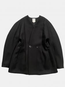 [RHODOLIRION] Hourglass Jacket - Melton Cloth / Black<img class='new_mark_img2' src='https://img.shop-pro.jp/img/new/icons5.gif' style='border:none;display:inline;margin:0px;padding:0px;width:auto;' />