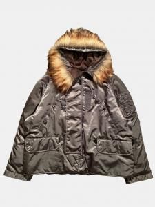 [RHODOLIRION] N3-B Type Short Coat - Military Twill / Grey<img class='new_mark_img2' src='https://img.shop-pro.jp/img/new/icons5.gif' style='border:none;display:inline;margin:0px;padding:0px;width:auto;' />