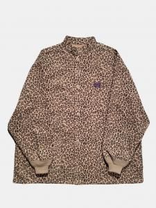 [NEEDLES] Army Shirt - Brushed Sateen / Leopard<img class='new_mark_img2' src='https://img.shop-pro.jp/img/new/icons5.gif' style='border:none;display:inline;margin:0px;padding:0px;width:auto;' />