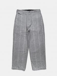 [ENGINEERED GARMENTS] Officer Pant - Wool Striped HB / Lt.Grey<img class='new_mark_img2' src='https://img.shop-pro.jp/img/new/icons5.gif' style='border:none;display:inline;margin:0px;padding:0px;width:auto;' />