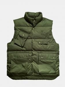 [SOUTH2 WEST8  NANGA] River Trek Down Vest - PE Ripstop / Olive<img class='new_mark_img2' src='https://img.shop-pro.jp/img/new/icons5.gif' style='border:none;display:inline;margin:0px;padding:0px;width:auto;' />