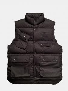[SOUTH2 WEST8  NANGA] River Trek Down Vest - PE Ripstop / Black<img class='new_mark_img2' src='https://img.shop-pro.jp/img/new/icons5.gif' style='border:none;display:inline;margin:0px;padding:0px;width:auto;' />