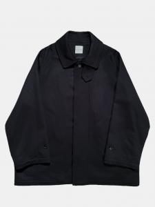 [TOUJOURS] Stadium Coat - Beaver Finished Pure Cashmere Cloth / Navy<img class='new_mark_img2' src='https://img.shop-pro.jp/img/new/icons5.gif' style='border:none;display:inline;margin:0px;padding:0px;width:auto;' />