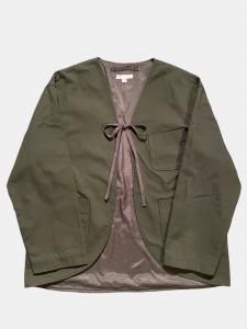 [ENGINEERED GARMENTS WOMEN] Cutaway Jacket - Heavyweight Cotton Ripstop / Olive<img class='new_mark_img2' src='https://img.shop-pro.jp/img/new/icons5.gif' style='border:none;display:inline;margin:0px;padding:0px;width:auto;' />