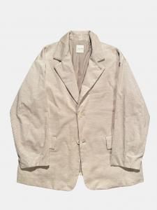 [TOUJOURS] Oversized 1+2 Button Sack Jacket - Cotton Wide Wale Corduroy Cloth / Heather Oatmeal<img class='new_mark_img2' src='https://img.shop-pro.jp/img/new/icons5.gif' style='border:none;display:inline;margin:0px;padding:0px;width:auto;' />