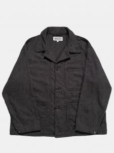 [ENGINEERED GARMENTS WORKADAY] Utility Jacket - Worsted Wool Flannel / Charcoal<img class='new_mark_img2' src='https://img.shop-pro.jp/img/new/icons5.gif' style='border:none;display:inline;margin:0px;padding:0px;width:auto;' />