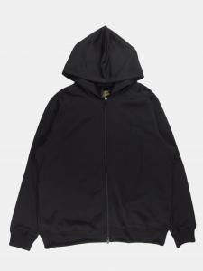 [NEEDLES] Zipped Hoody - Bright Jersey / Black