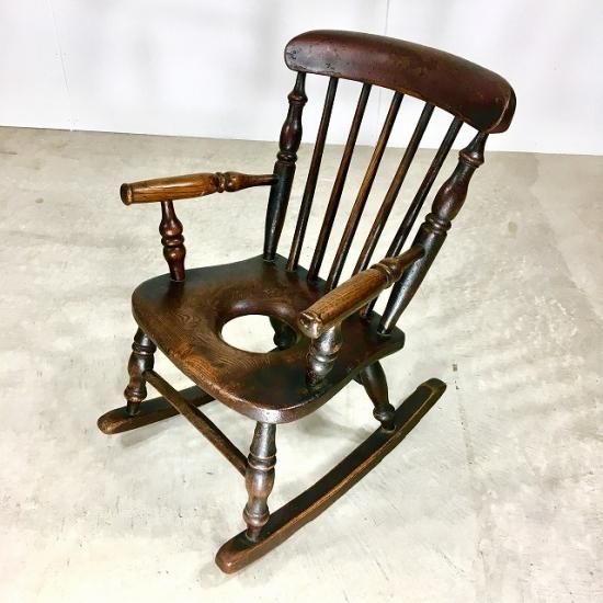 KAG0987-101:ビクトリアン チャイルドロッキングチェア - 鎌倉 ...