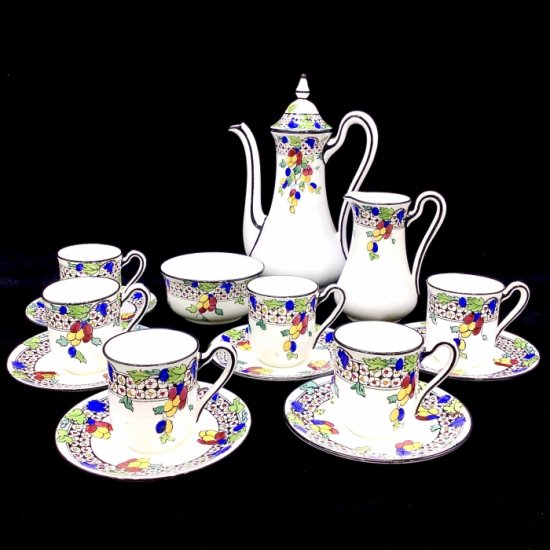 デミタスコーヒーセット（Royal Doulton） - 鎌倉アンティークス／イギリスのアンティーク家具