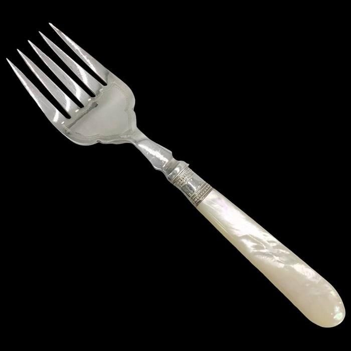 英国製アンティーク　フィッシュサーバー イギリス アンティーク フィッシュサーバーナイフ＆フォーク