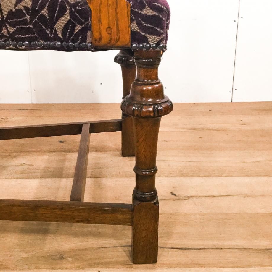 アームチェア（モリス張替済み）1890年 - 鎌倉アンティークス