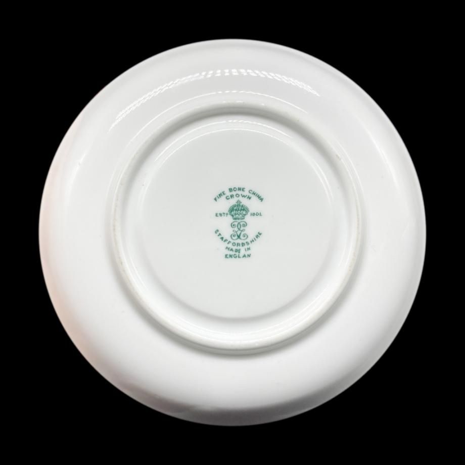 デミタスカップ&ソーサー(Crown Staffordshire) - 鎌倉 デミタスカップ&ソーサー(Crown Staffordshire) - 鎌倉