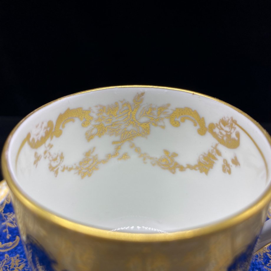 デミタスカップ＆ソーサー（Crown Staffordshire） - 鎌倉アンティークス／イギリスのアンティーク家具