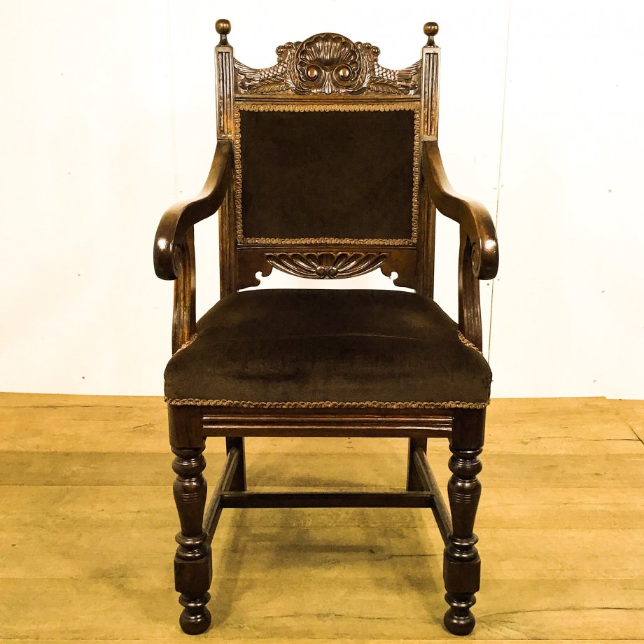 イギリス Oak Industrial Chair circa1920/30 Antiquities アンティークス-