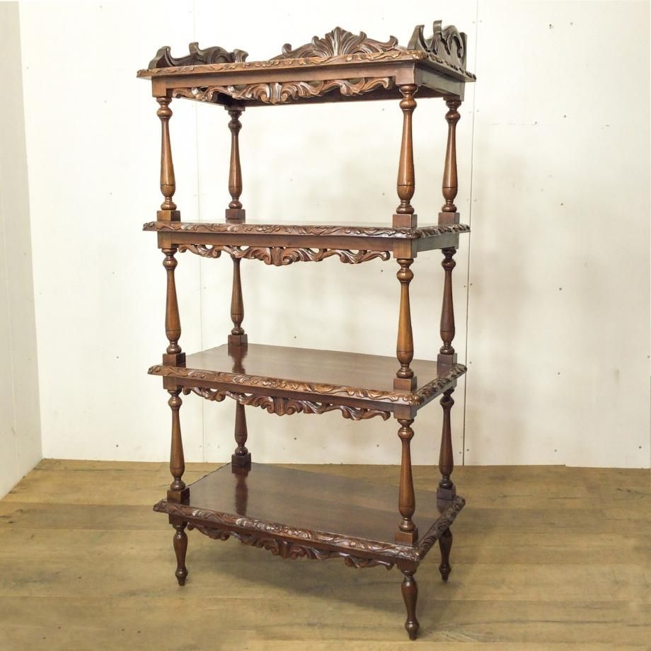 70B ANTIQUES アンティーク　オープン　シェルフ 70B ANTIQUES｜京都・三条のアンティーク家具&ブロカント雑貨