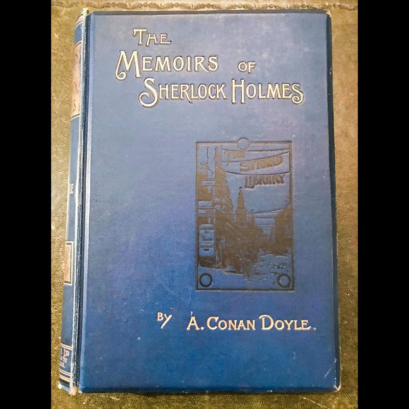 14年 初版本 シャーロック ホームズ The Memoirs Of Sherlock Holmes 鎌倉アンティークス イギリスのアンティーク家具