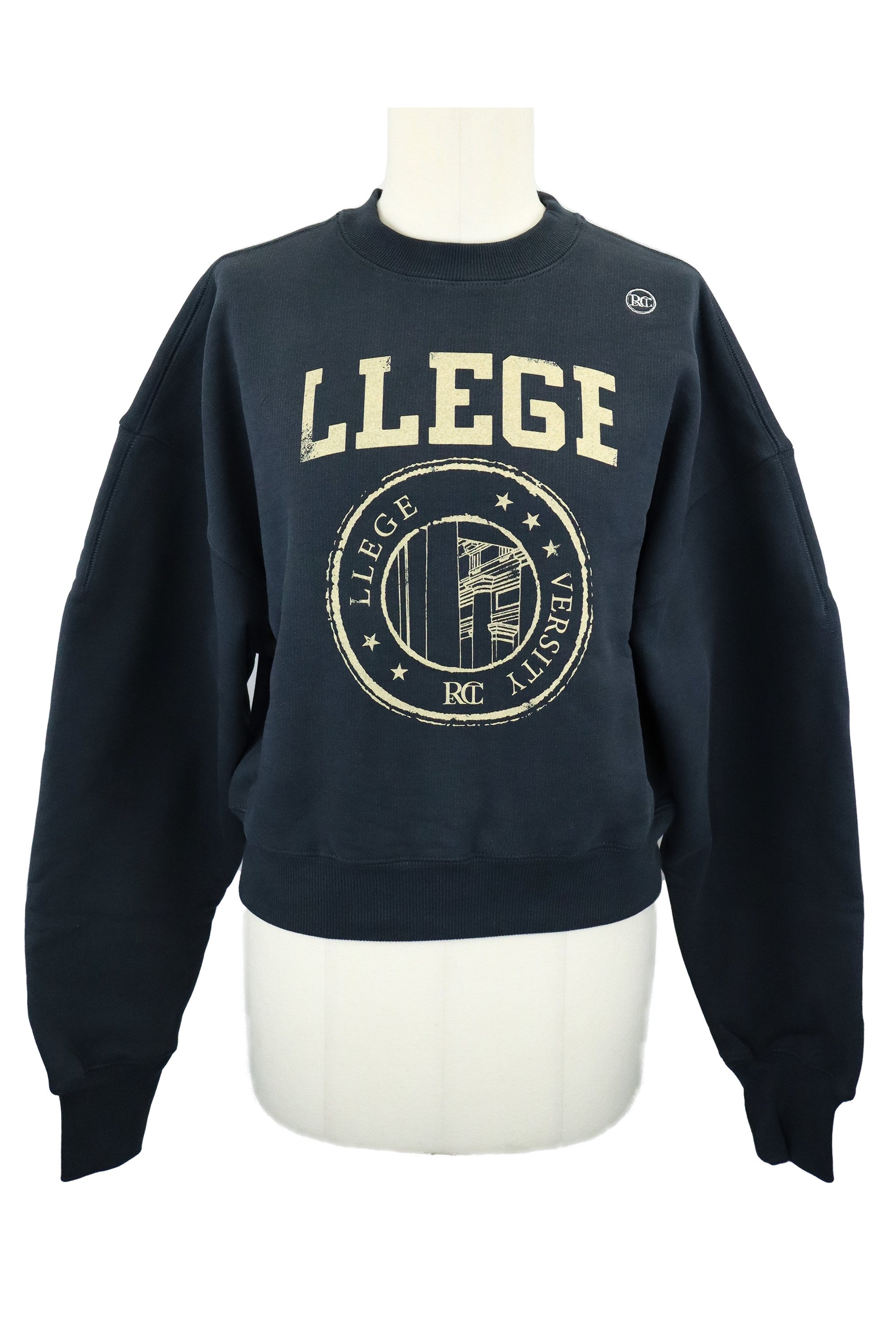 <img class='new_mark_img1' src='https://img.shop-pro.jp/img/new/icons6.gif' style='border:none;display:inline;margin:0px;padding:0px;width:auto;' />RECTO Logo sweatshirt (CHACOAL)