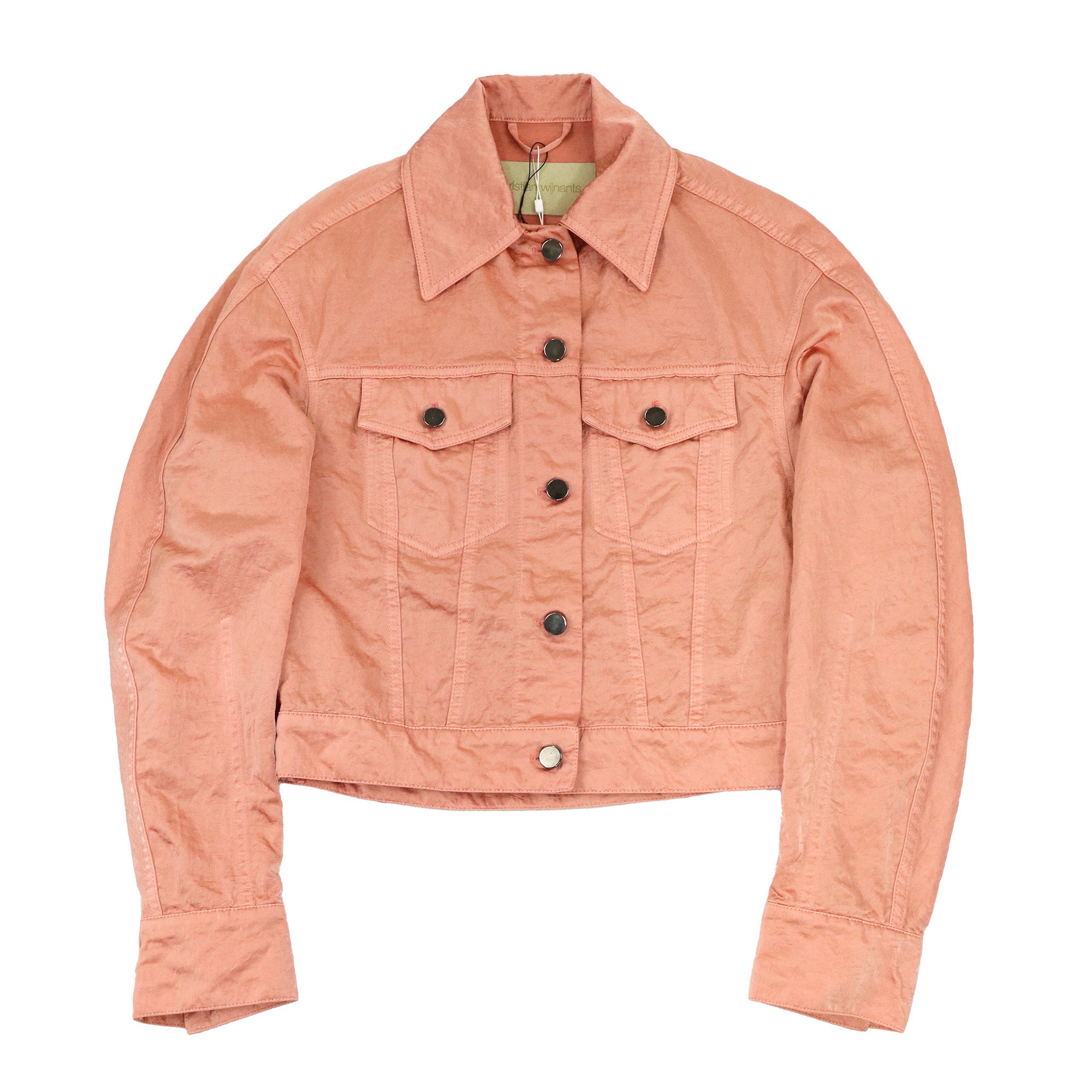 <img class='new_mark_img1' src='https://img.shop-pro.jp/img/new/icons6.gif' style='border:none;display:inline;margin:0px;padding:0px;width:auto;' />CHRISTIAN WIJNANTS L/S Nylon jacket【PINK】