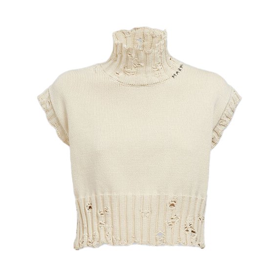 <img class='new_mark_img1' src='https://img.shop-pro.jp/img/new/icons47.gif' style='border:none;display:inline;margin:0px;padding:0px;width:auto;' />MARNI COTTON KNIT VEST30%OFF