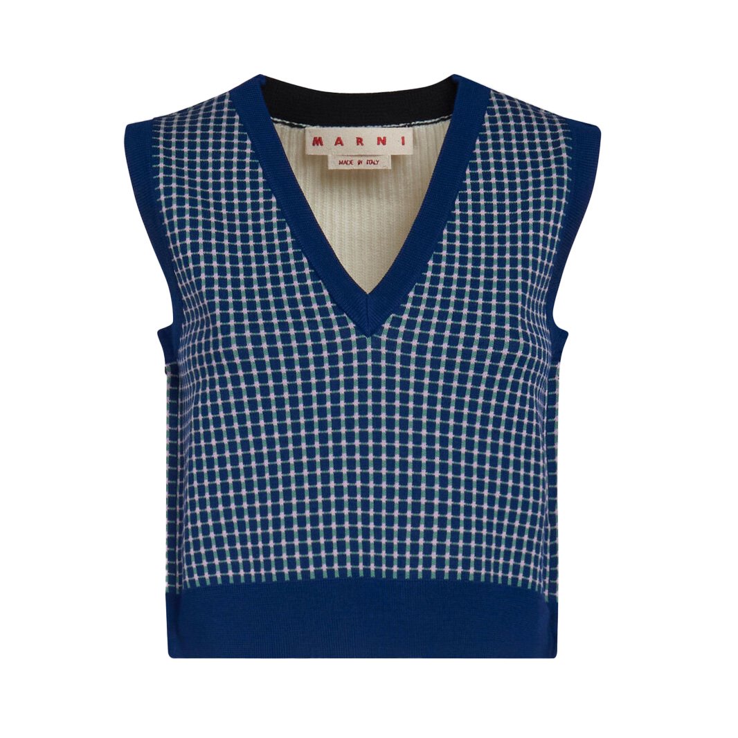 <img class='new_mark_img1' src='https://img.shop-pro.jp/img/new/icons21.gif' style='border:none;display:inline;margin:0px;padding:0px;width:auto;' />MARNI KNIT VEST30%OFF