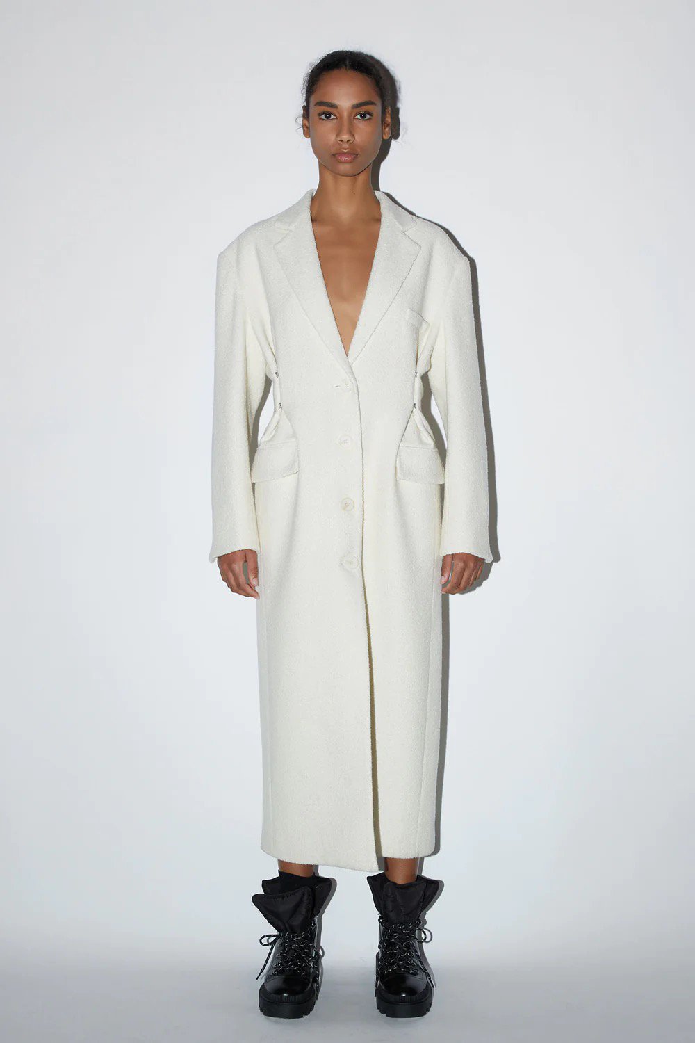 ISABELLE BLANCHE LONG COAT - fs6shop