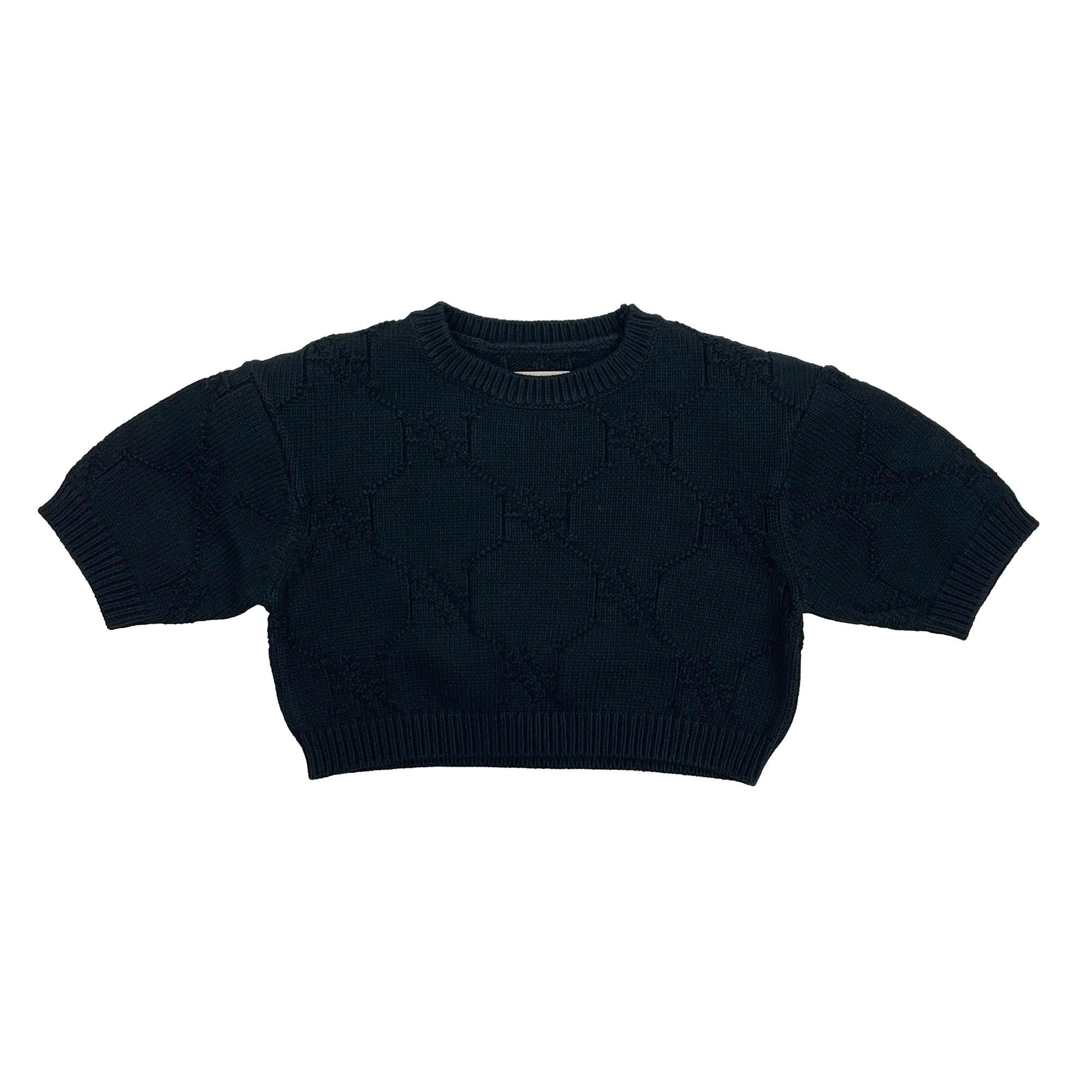 HAENGNAE KISHIMEN CROPPED TOP / Black（KISHIMEN CROPPED TOP