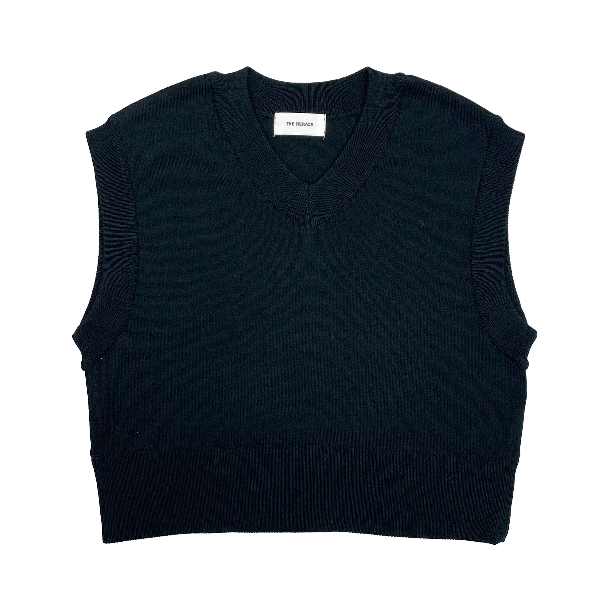 <img class='new_mark_img1' src='https://img.shop-pro.jp/img/new/icons7.gif' style='border:none;display:inline;margin:0px;padding:0px;width:auto;' />THE RERACS V-NECK KNIT VEST