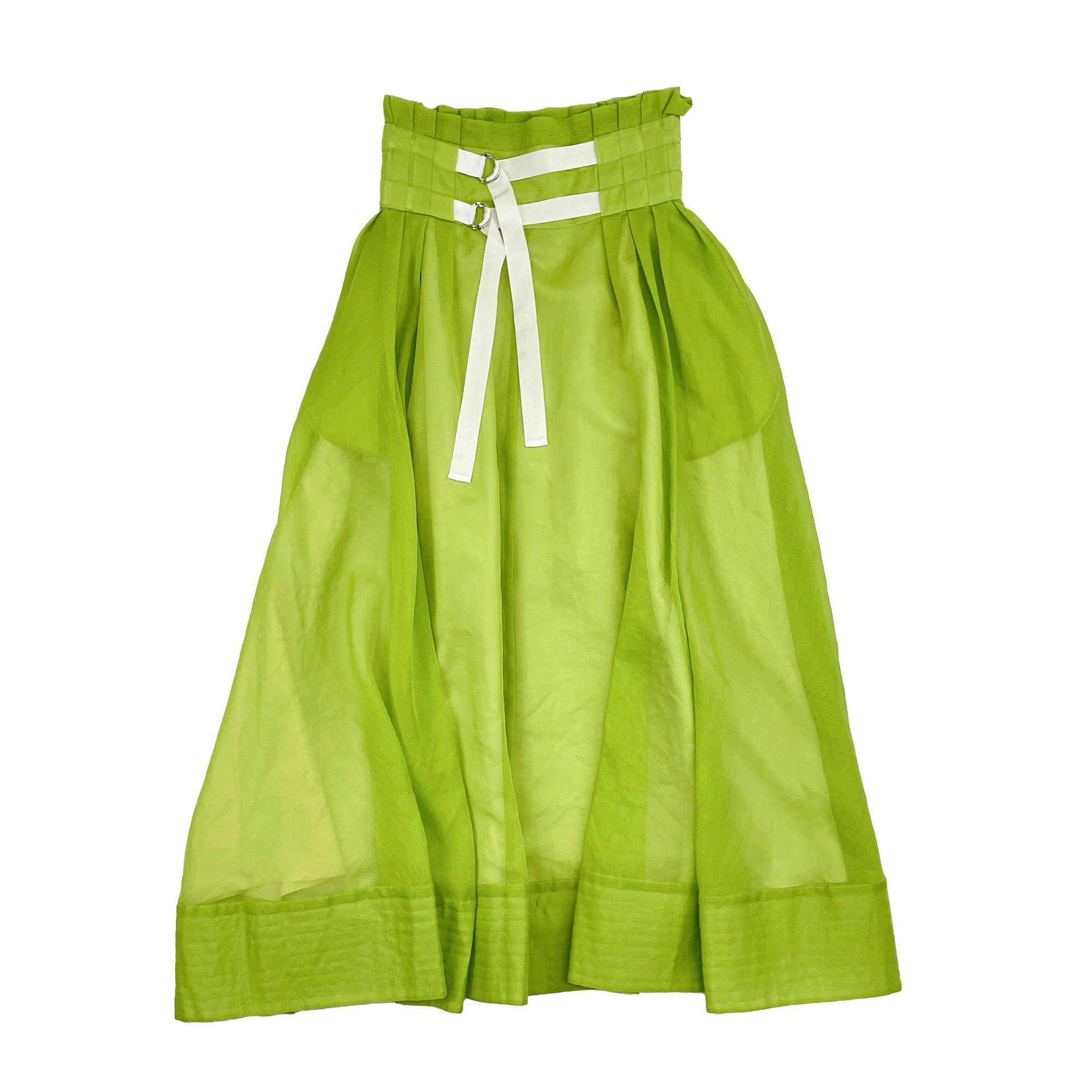 <img class='new_mark_img1' src='https://img.shop-pro.jp/img/new/icons7.gif' style='border:none;display:inline;margin:0px;padding:0px;width:auto;' />STUMBLY SHEER ORGANDY SKIRT