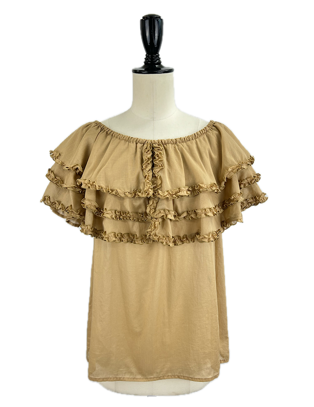 <img class='new_mark_img1' src='https://img.shop-pro.jp/img/new/icons47.gif' style='border:none;display:inline;margin:0px;padding:0px;width:auto;' />30offMEIMEIJ / FRILL BLOUSE