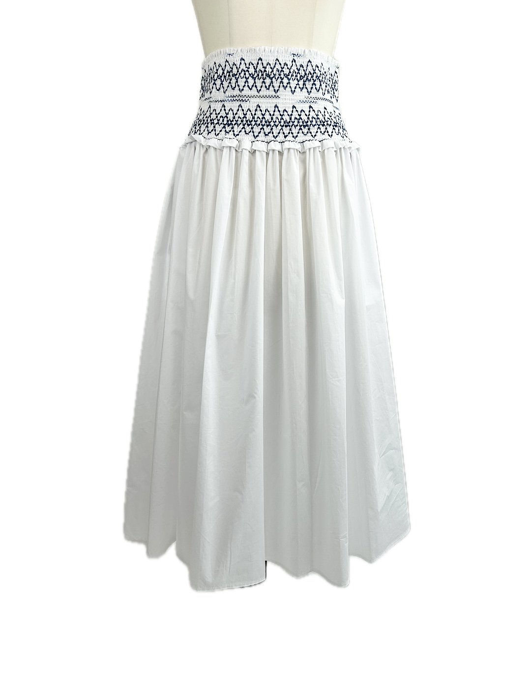 <img class='new_mark_img1' src='https://img.shop-pro.jp/img/new/icons47.gif' style='border:none;display:inline;margin:0px;padding:0px;width:auto;' />30offMEIMEIJ / EMBROIDERY COTTON SKIRT