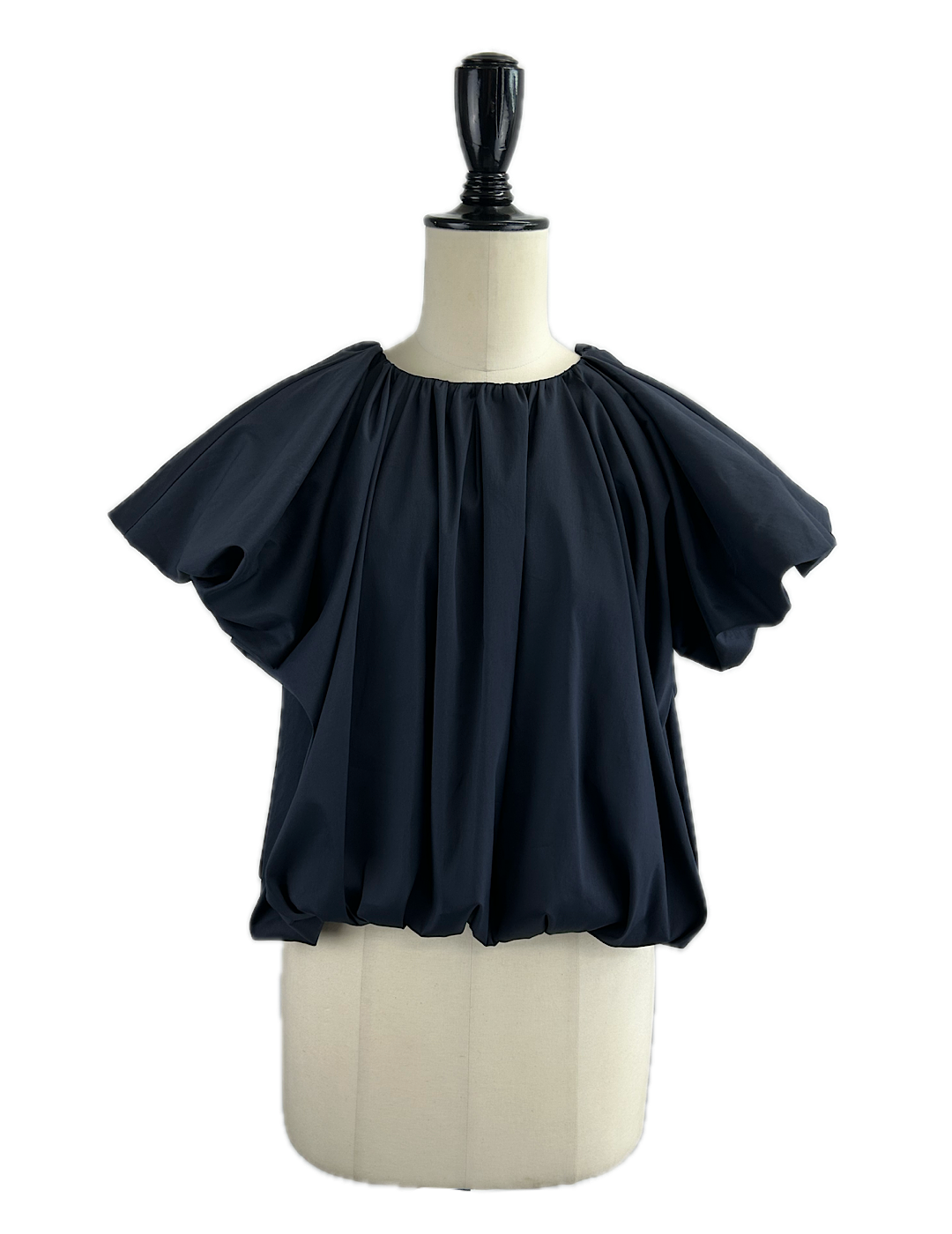 <img class='new_mark_img1' src='https://img.shop-pro.jp/img/new/icons6.gif' style='border:none;display:inline;margin:0px;padding:0px;width:auto;' />f's6 original BALLOON BLOUSE NAVY