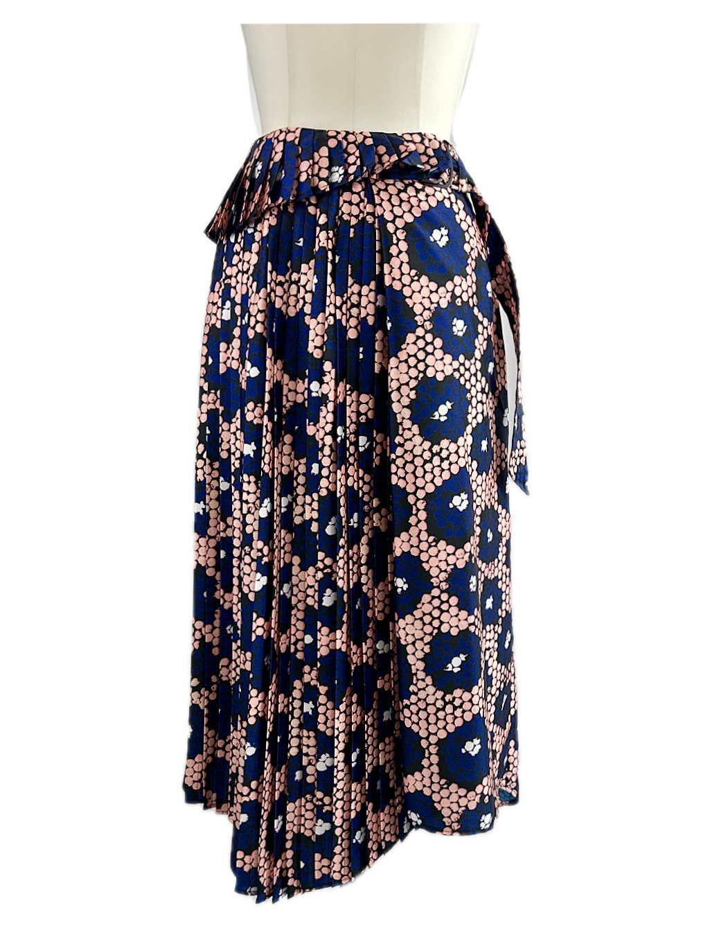 40%OFFCHRISTIAN WIJNANTS / PRINT PLEATS SKIRT