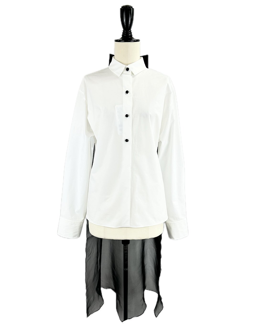 <img class='new_mark_img1' src='https://img.shop-pro.jp/img/new/icons6.gif' style='border:none;display:inline;margin:0px;padding:0px;width:auto;' />DOROTHEE SCHUMACHER / BACK CHIFFON BLOUSE