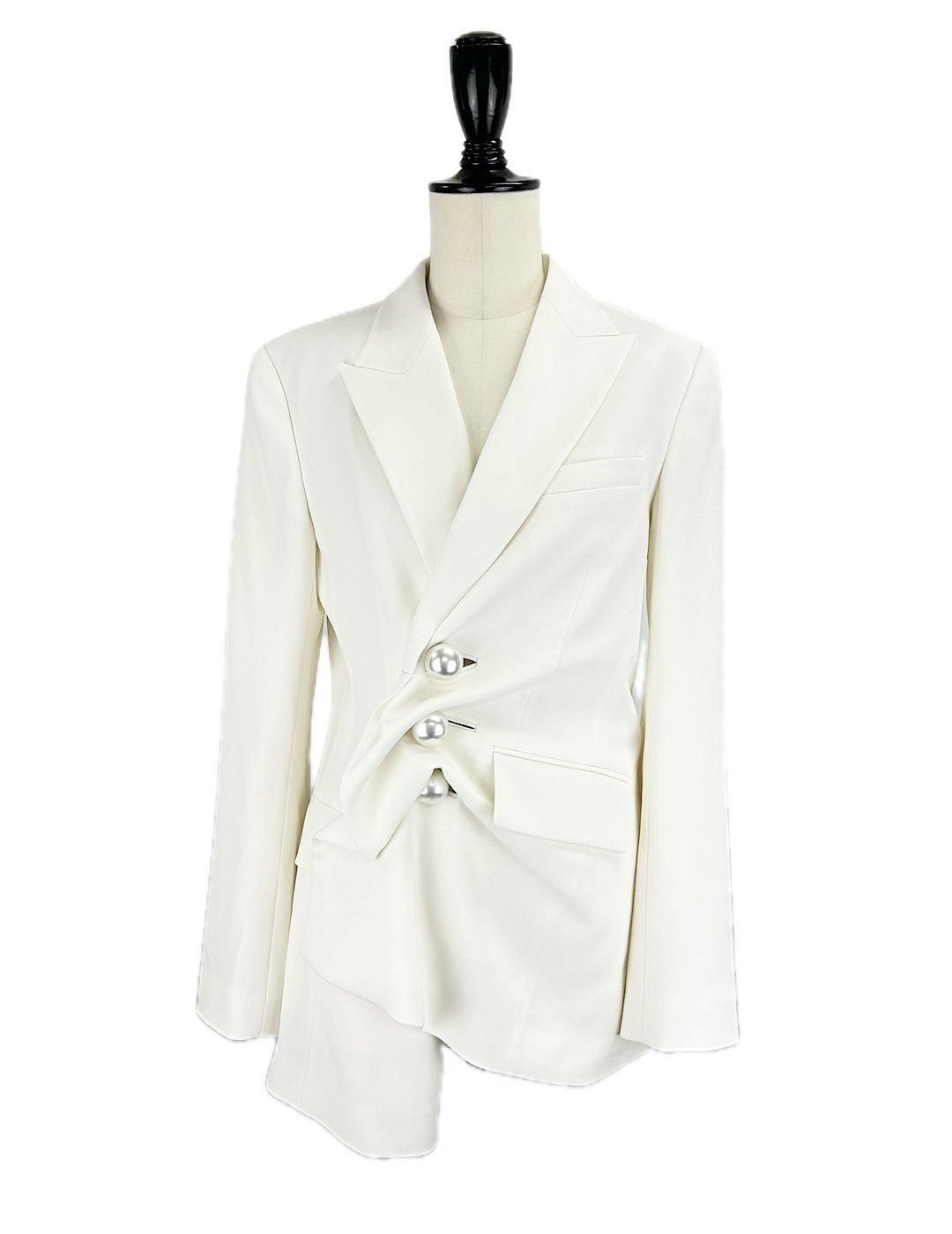 KIMHĒKIM Venus Jacket パール テーラードジャケット M TO R(ムウ ト アール) / 【KIMHEKIM】VENUS JACKET