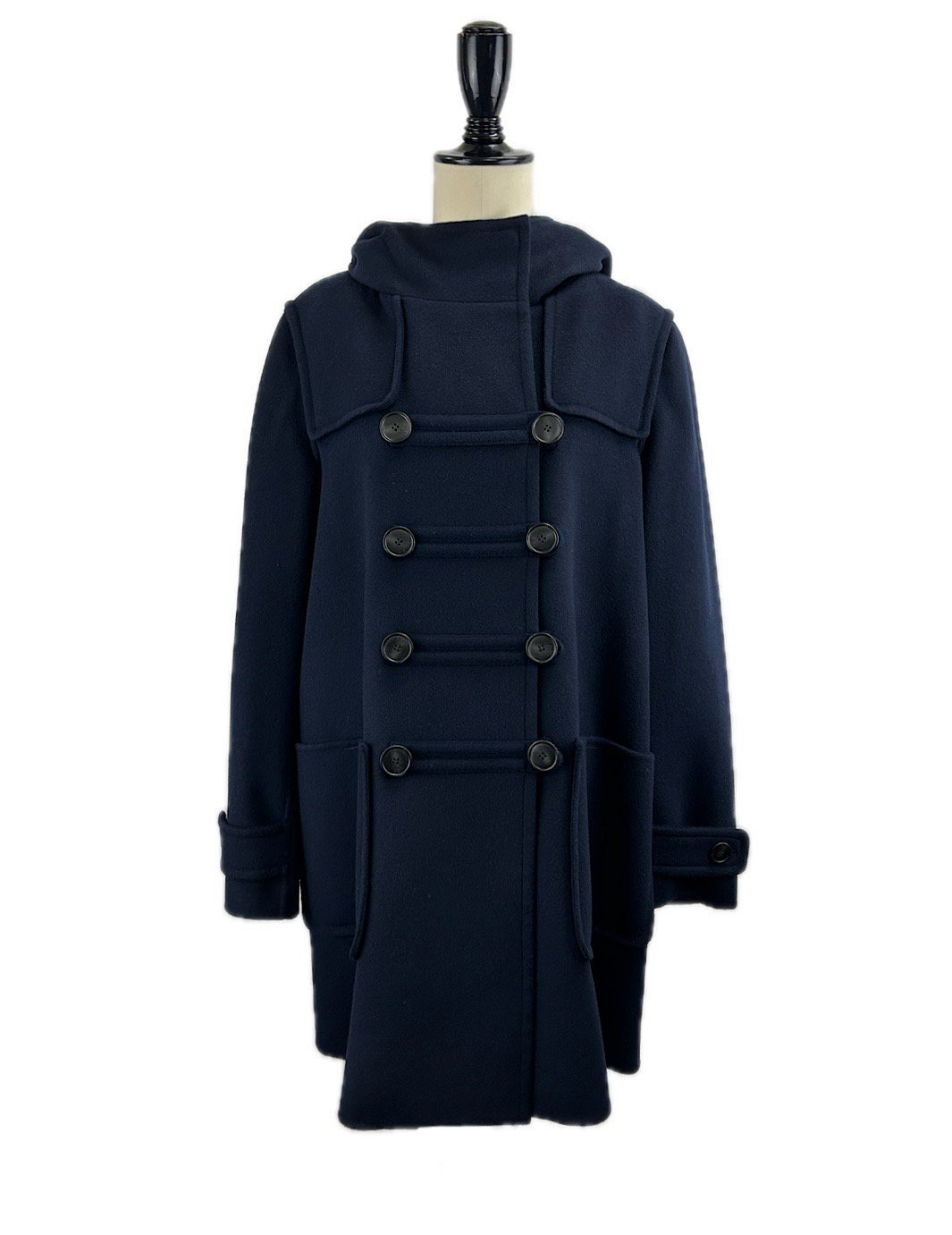 <img class='new_mark_img1' src='https://img.shop-pro.jp/img/new/icons6.gif' style='border:none;display:inline;margin:0px;padding:0px;width:auto;' />MAXMARA WEEKEND / NAVY DUFFEL COAT