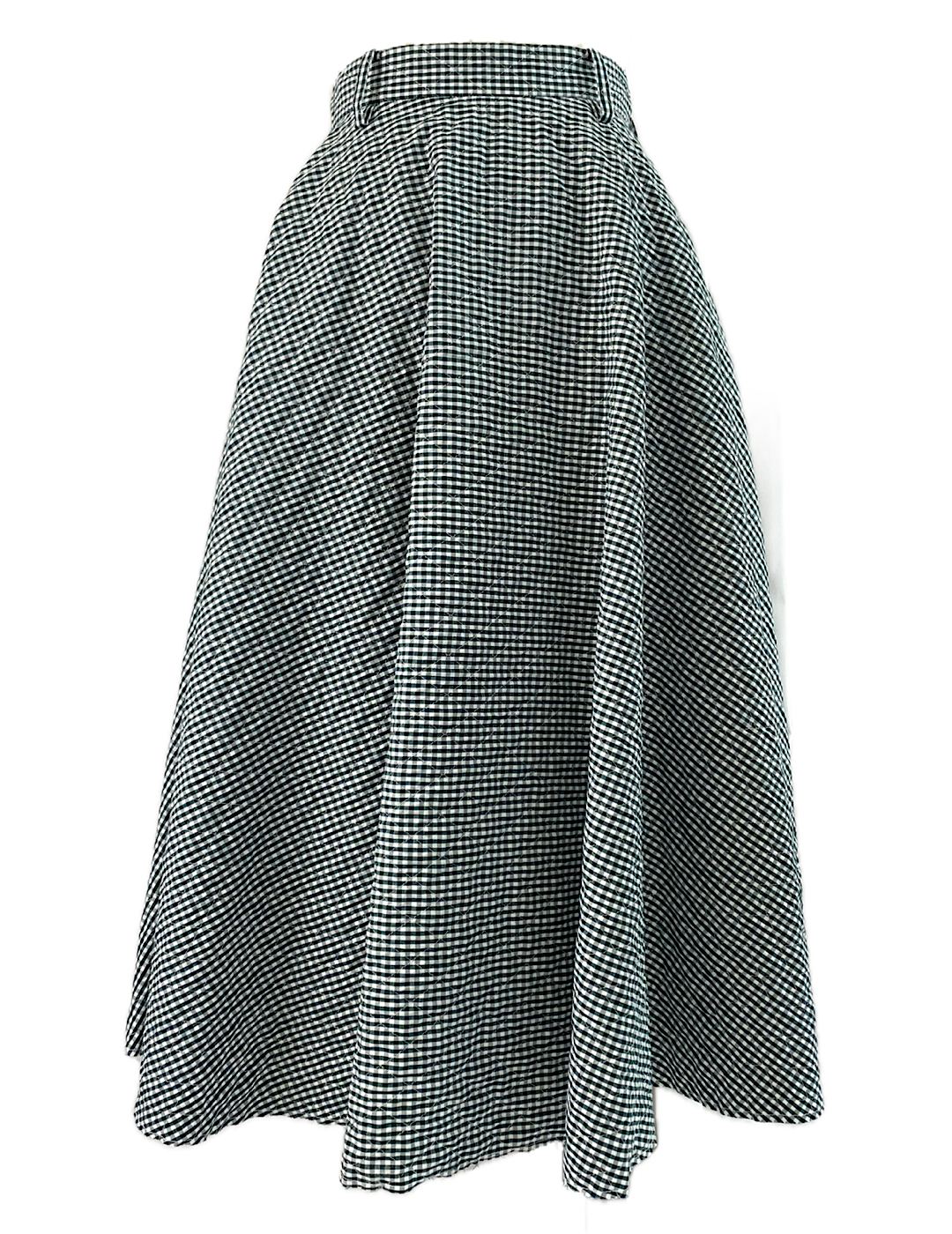 <img class='new_mark_img1' src='https://img.shop-pro.jp/img/new/icons47.gif' style='border:none;display:inline;margin:0px;padding:0px;width:auto;' />N21 SKIRT GINGHAM CHECKGREEN