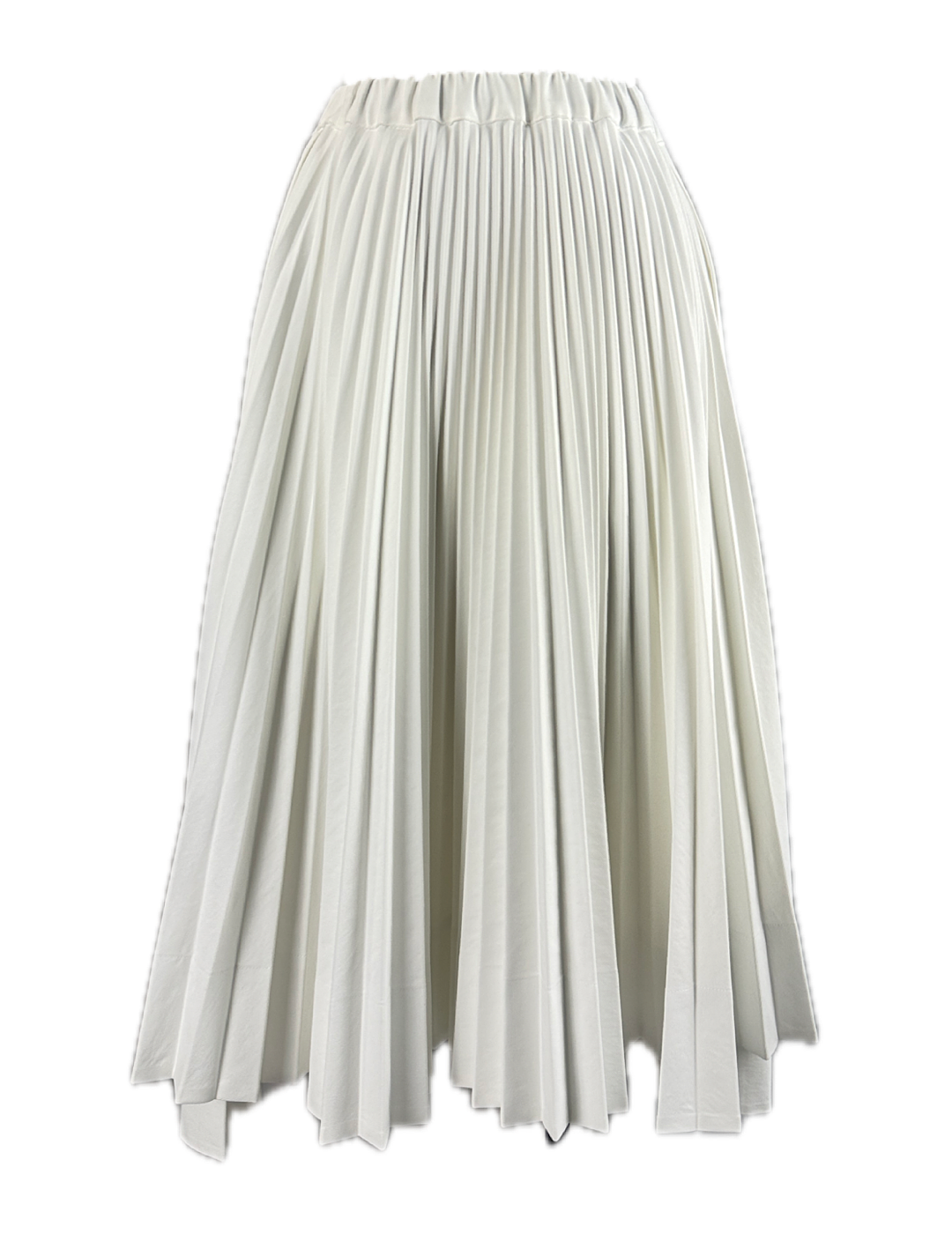 <img class='new_mark_img1' src='https://img.shop-pro.jp/img/new/icons6.gif' style='border:none;display:inline;margin:0px;padding:0px;width:auto;' />PLAN C POLYESTER COTTON PLEATED SKIRTWHITE