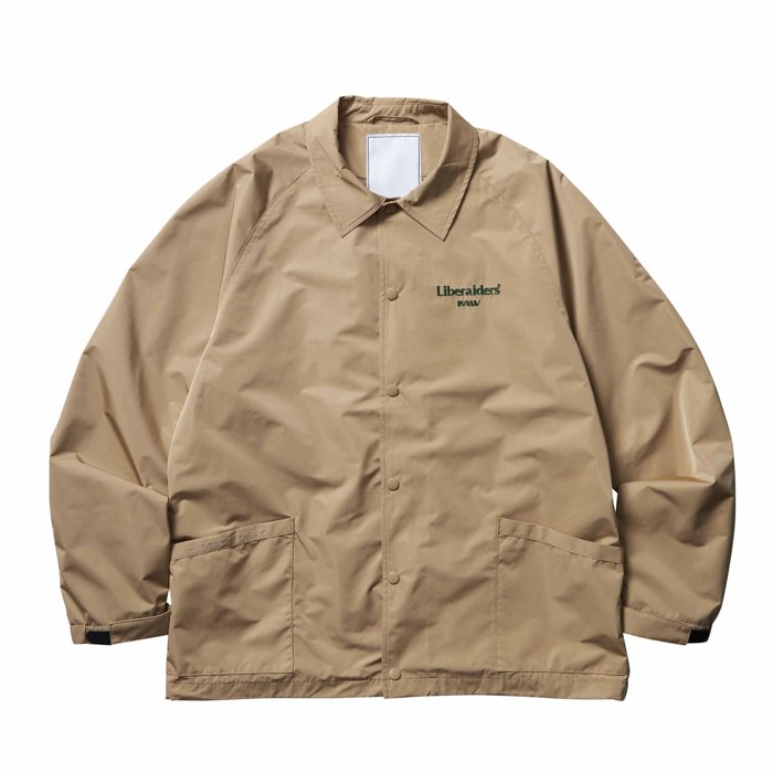<img class='new_mark_img1' src='https://img.shop-pro.jp/img/new/icons1.gif' style='border:none;display:inline;margin:0px;padding:0px;width:auto;' />Liberaiders OG EMBROIDERY COACH JACKET (Sand)