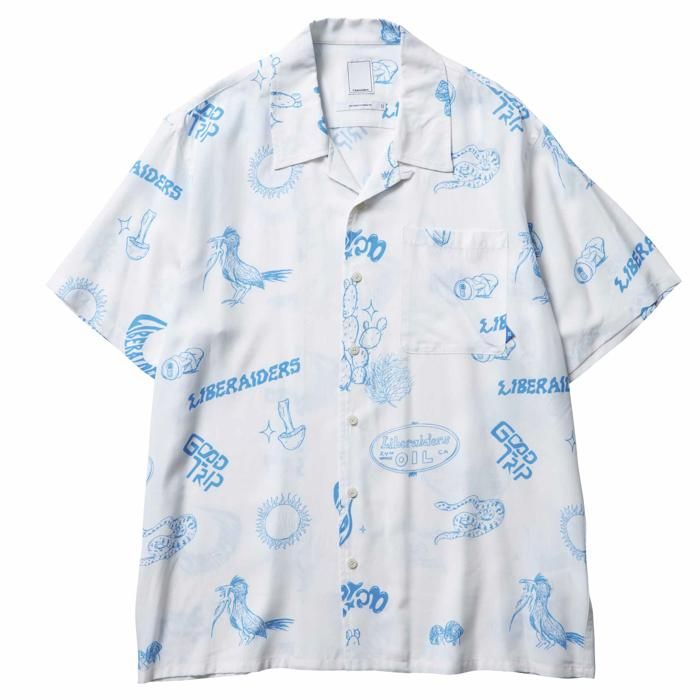 <img class='new_mark_img1' src='https://img.shop-pro.jp/img/new/icons57.gif' style='border:none;display:inline;margin:0px;padding:0px;width:auto;' />Liberaiders HIGH DESERT RAYON SHIRT (White)