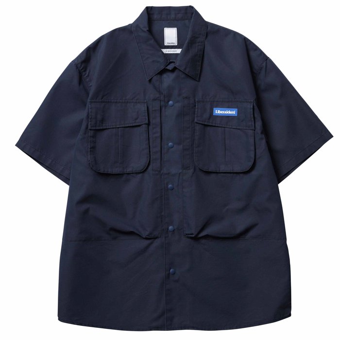 <img class='new_mark_img1' src='https://img.shop-pro.jp/img/new/icons47.gif' style='border:none;display:inline;margin:0px;padding:0px;width:auto;' />Liberaiders RIPSTOP BDU S/S SHIRT (Navy)