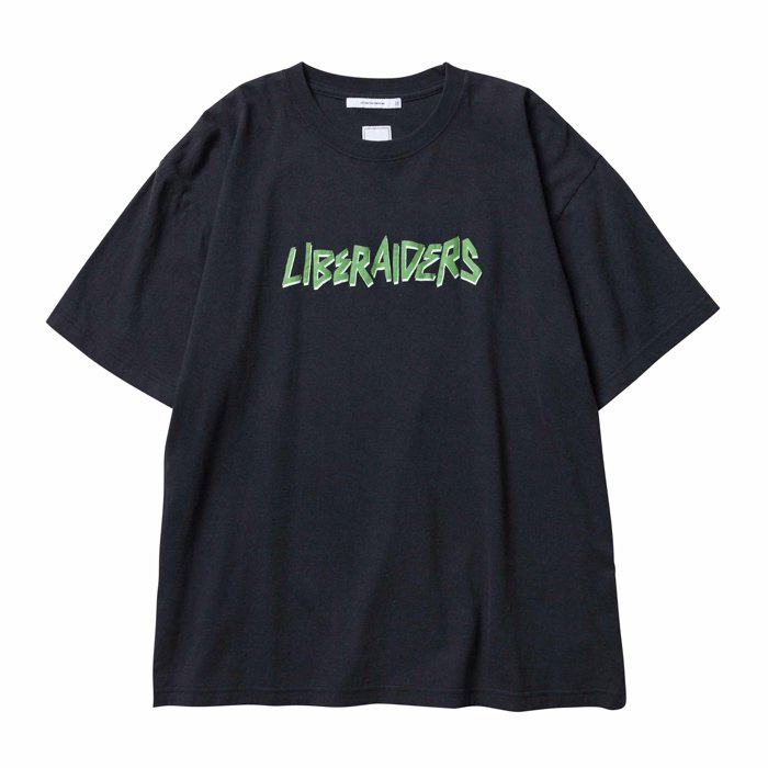 <img class='new_mark_img1' src='https://img.shop-pro.jp/img/new/icons47.gif' style='border:none;display:inline;margin:0px;padding:0px;width:auto;' />Liberaiders METAL LOGO TEE (Black/green)