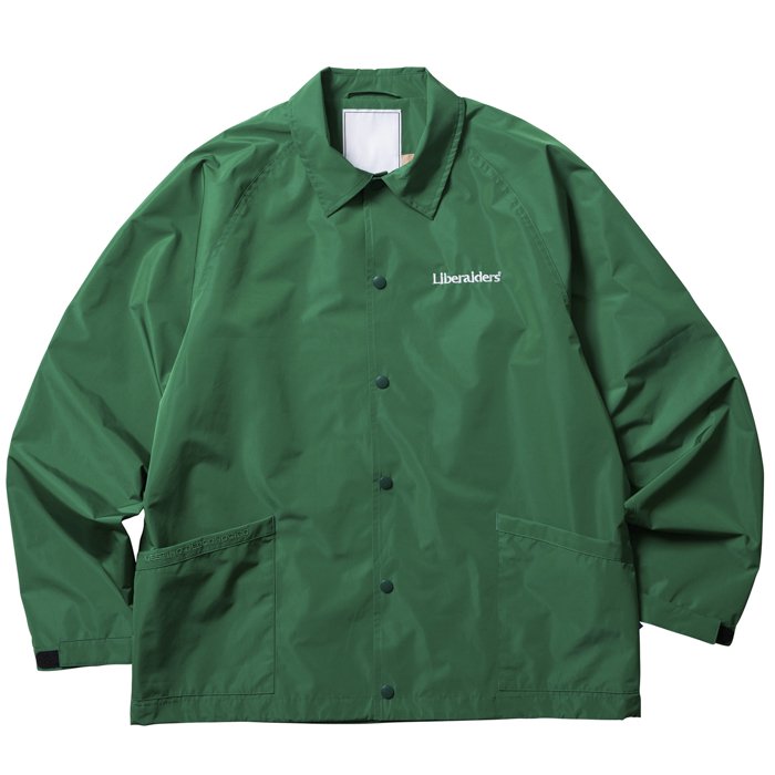 <img class='new_mark_img1' src='https://img.shop-pro.jp/img/new/icons47.gif' style='border:none;display:inline;margin:0px;padding:0px;width:auto;' />Liberaiders OG LOGO COACH JACKET (Green)