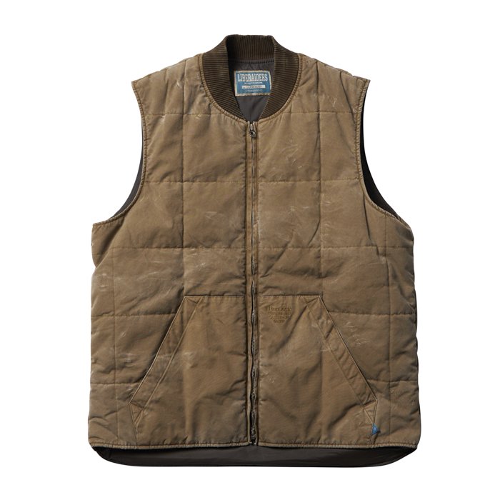 <img class='new_mark_img1' src='https://img.shop-pro.jp/img/new/icons47.gif' style='border:none;display:inline;margin:0px;padding:0px;width:auto;' />Liberaiders WORK QUILTED VEST (Beige)