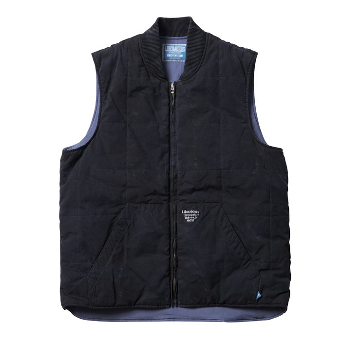 <img class='new_mark_img1' src='https://img.shop-pro.jp/img/new/icons47.gif' style='border:none;display:inline;margin:0px;padding:0px;width:auto;' />Liberaiders WORK QUILTED VEST (Black)