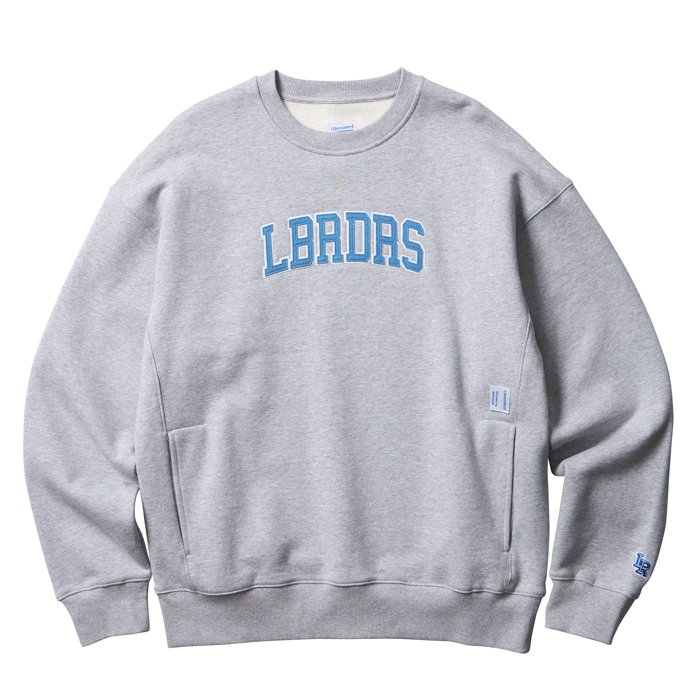<img class='new_mark_img1' src='https://img.shop-pro.jp/img/new/icons47.gif' style='border:none;display:inline;margin:0px;padding:0px;width:auto;' />Liberaiders HEAVY WEIGHT LBRDRS CREWNECK (Gray)