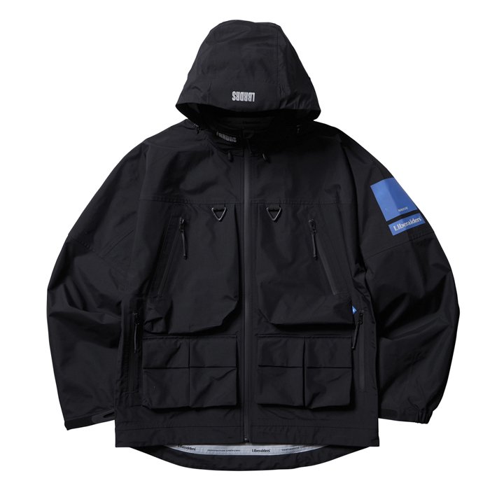 <img class='new_mark_img1' src='https://img.shop-pro.jp/img/new/icons47.gif' style='border:none;display:inline;margin:0px;padding:0px;width:auto;' />Liberaiders ALL CONDITIONS 3LAYER JACKET (Black)