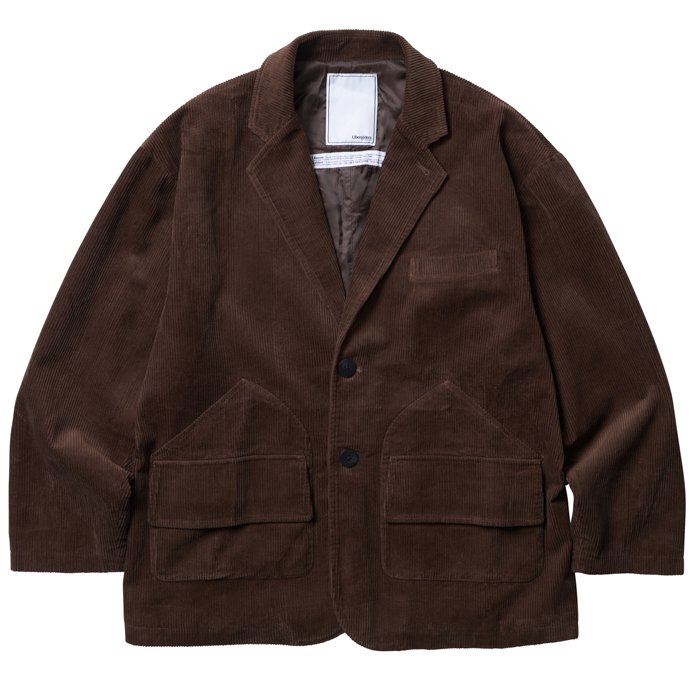 <img class='new_mark_img1' src='https://img.shop-pro.jp/img/new/icons47.gif' style='border:none;display:inline;margin:0px;padding:0px;width:auto;' />Liberaiders LR CORDUROY JACKET (Brown)