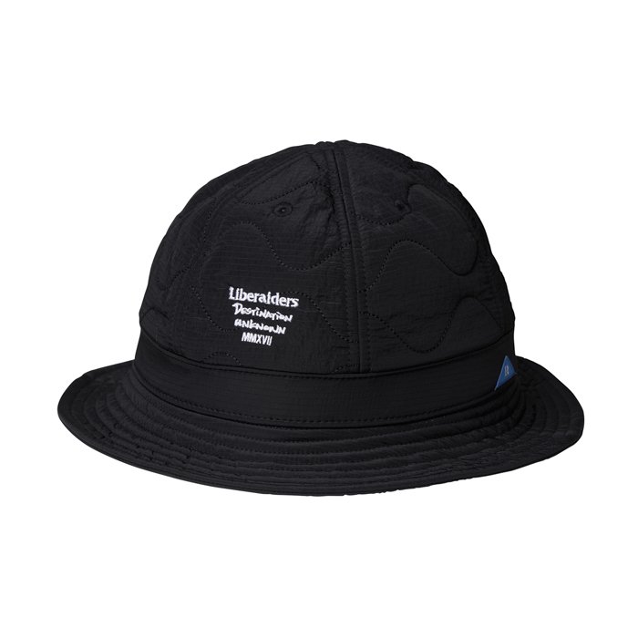 <img class='new_mark_img1' src='https://img.shop-pro.jp/img/new/icons47.gif' style='border:none;display:inline;margin:0px;padding:0px;width:auto;' />Liberaiders QUILTED METRO HAT (Black)
