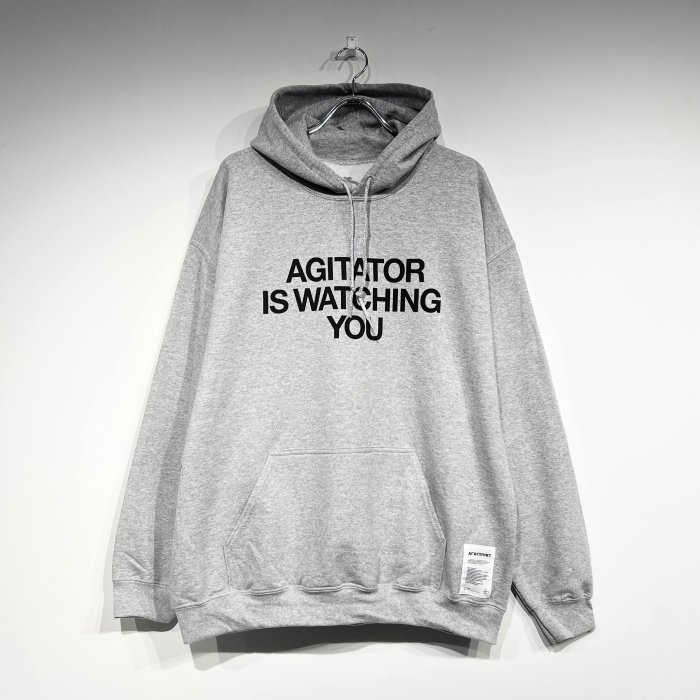 <img class='new_mark_img1' src='https://img.shop-pro.jp/img/new/icons57.gif' style='border:none;display:inline;margin:0px;padding:0px;width:auto;' />AGIT WATCHING YOU HOODIE 8oz (Gray/black) 